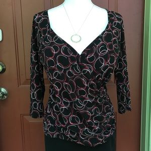 George fitted knit top. Sz 12/14